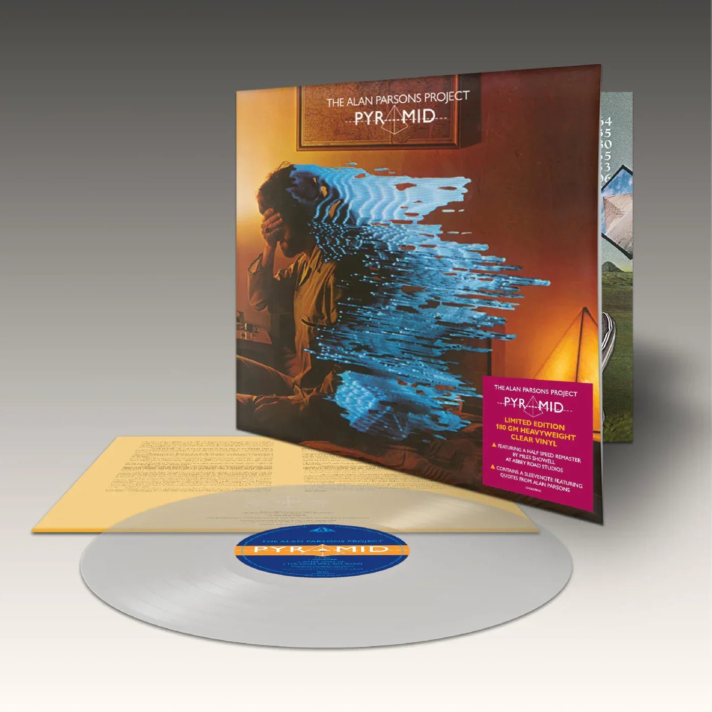 The Alan Parsons Project - Pyramid (Half Speed Remaster) (Clear Vinyl) - Joco Records