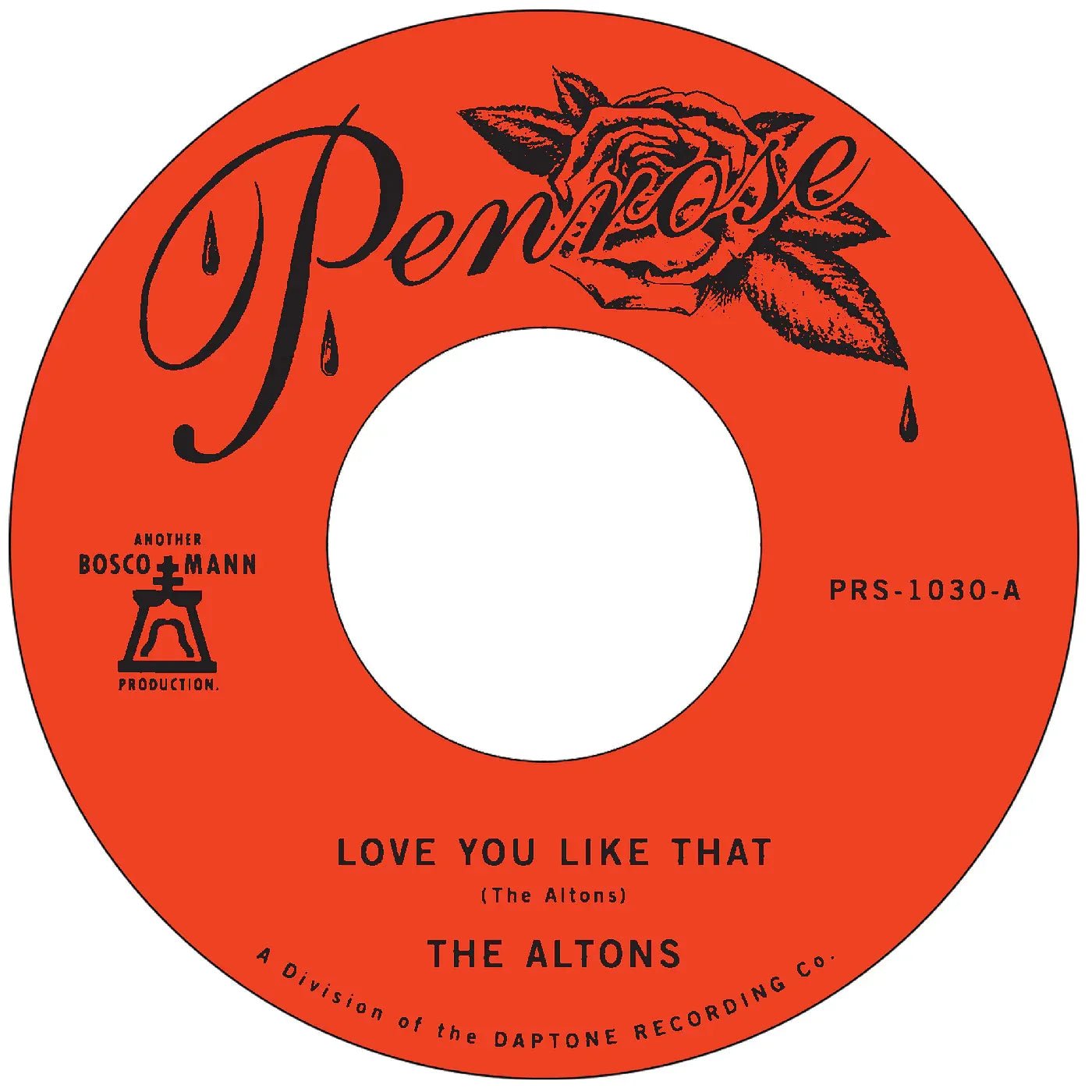 The Altons - Love You Like That B/W I Try I Try (LP) - Joco Records