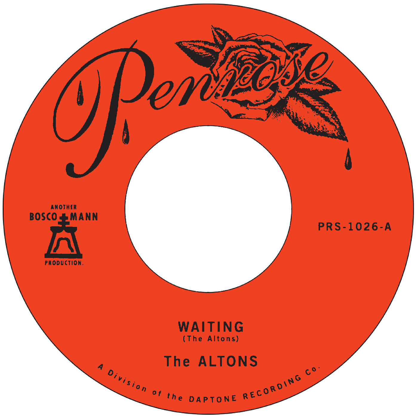 The Altons - Waiting B/W Teach Me To Forget You