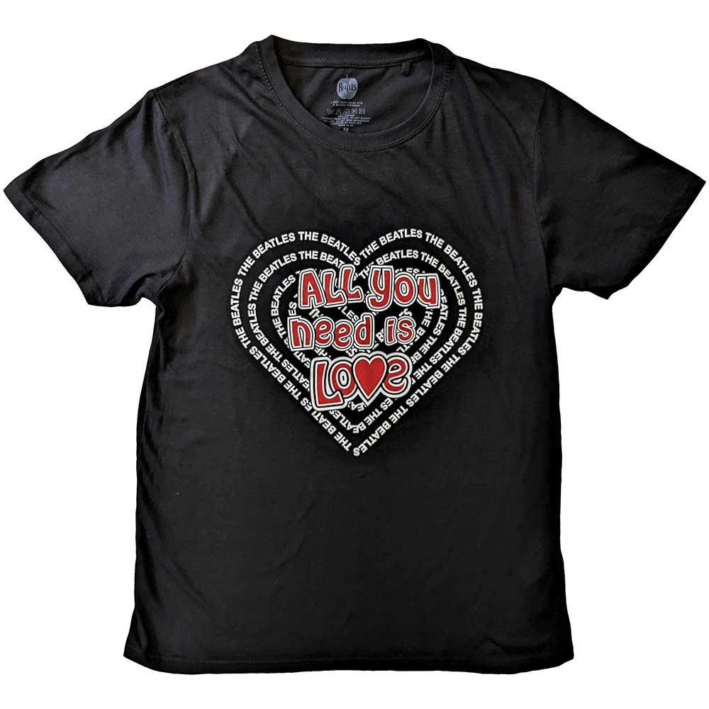 The Beatles - All You Need Is Love Heart (T-Shirt) - Joco Records