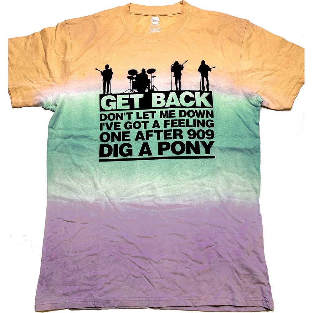 The Beatles - Get Back Gradient (T-Shirt) - Joco Records