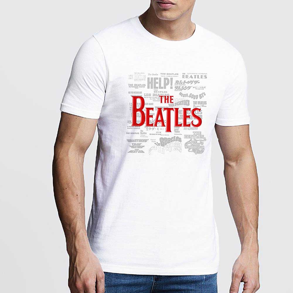 The Beatles - Titles & Logos White