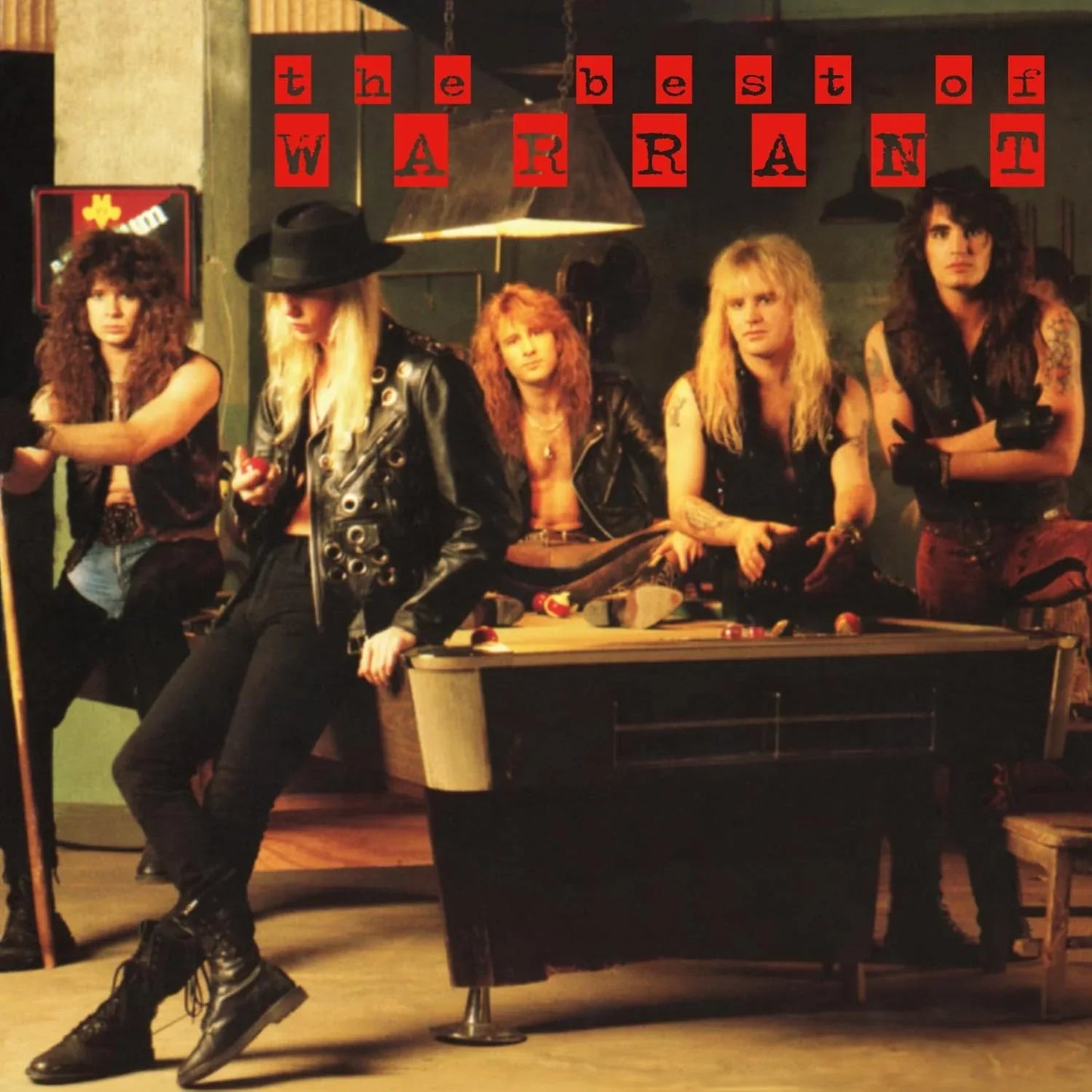 Warrant - The Best Of Warrant (Limited Edition Import, 180 Gram, Red Vinyl) (2 LP)