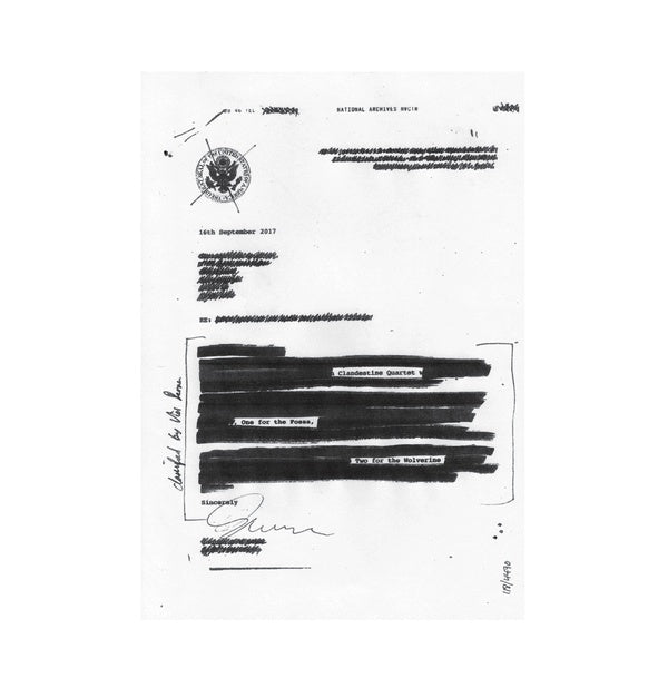 The Clandestine Quartet - One For The Fossa, Two For The Wolverine (LP) - Joco Records