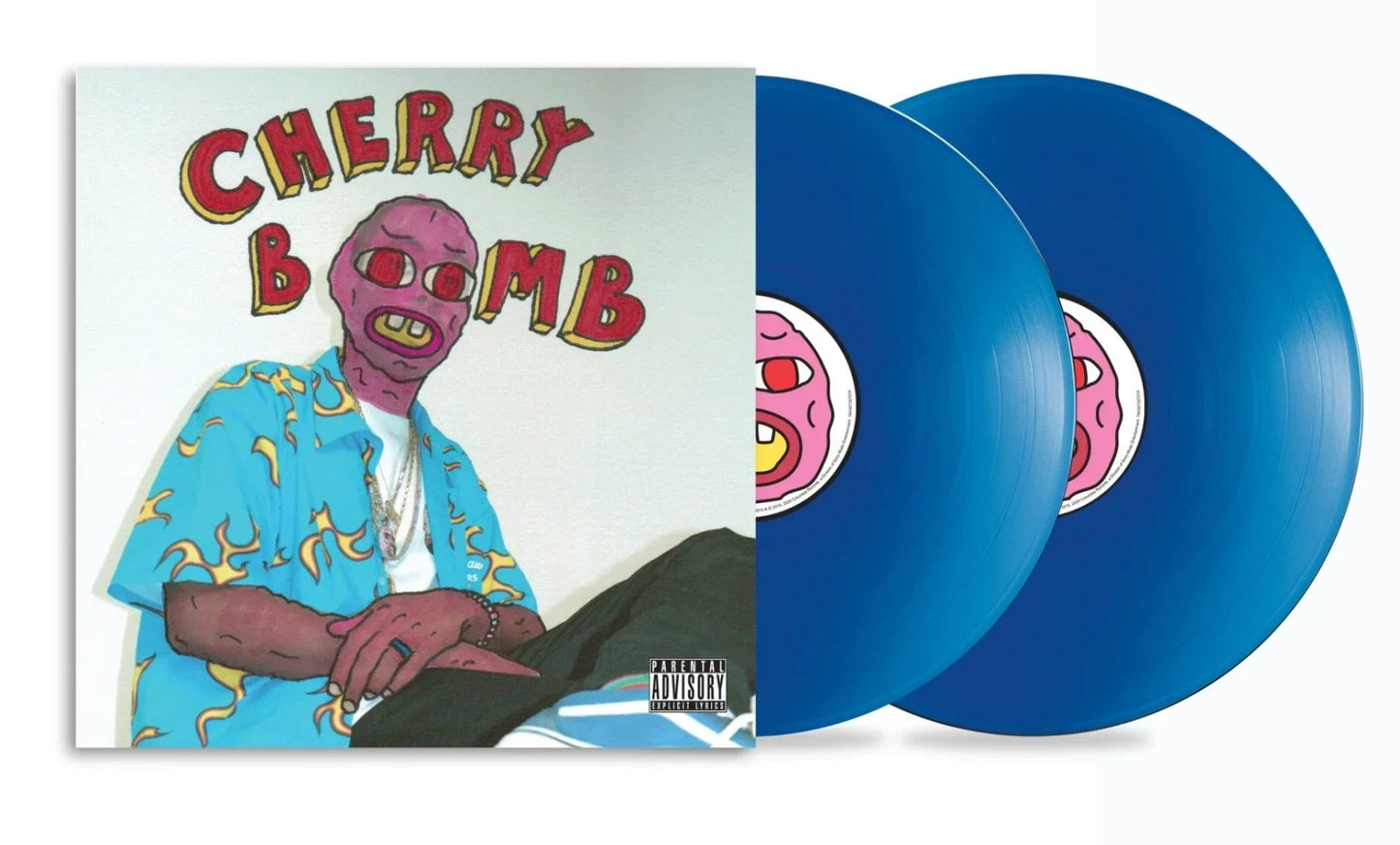 The Creator Tyler - Cherry Bomb (Mask Cover, Translucent Blue Vinyl) (2 LP) - Joco Records
