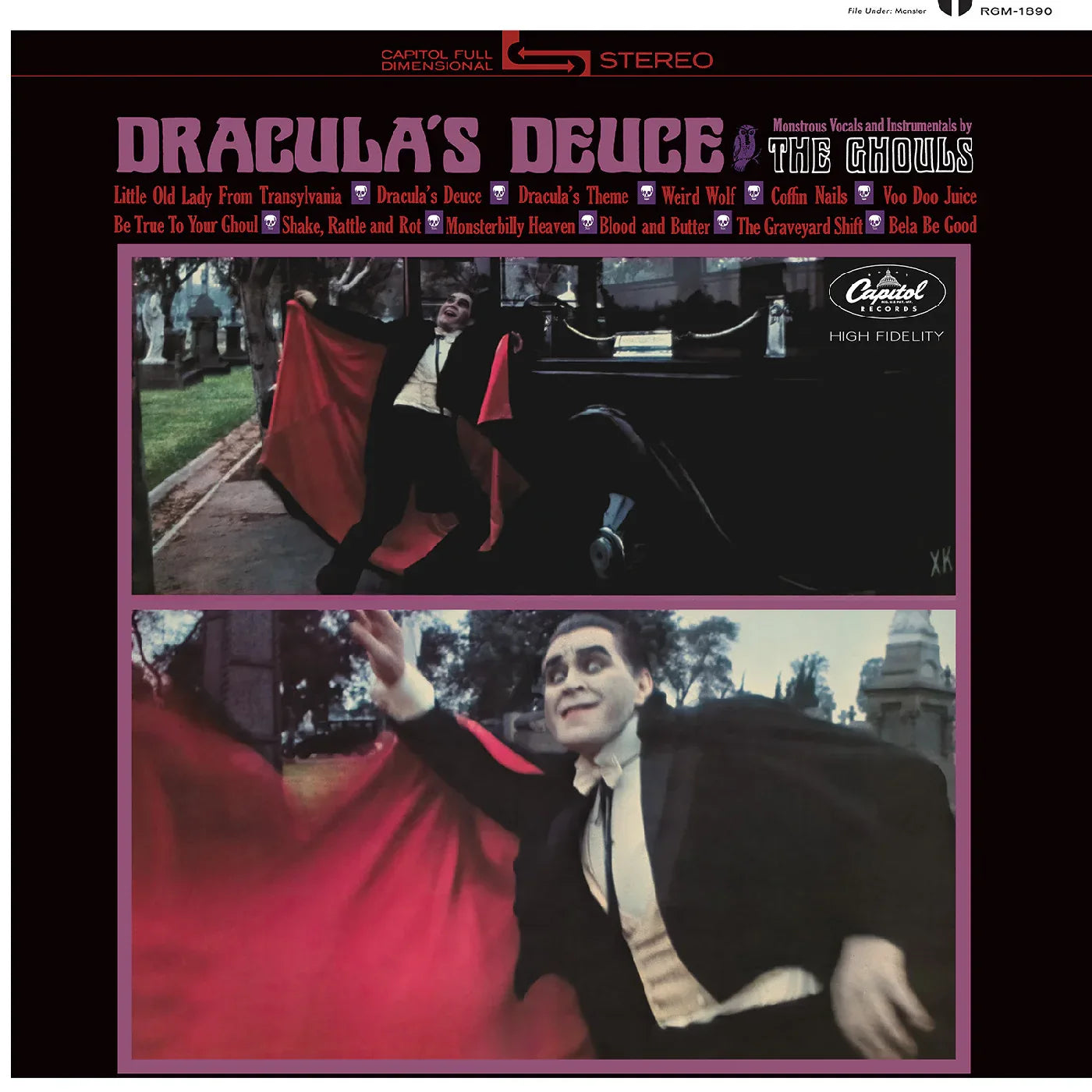 The Ghouls - Dracula's Deuce (Orange "Pumpkin Burnout" Smoke Vinyl)