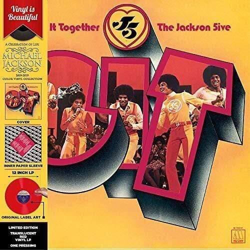 The Jackson 5 - Get It Together (Red Vinyl, Limited Edition) (LP) - Joco Records