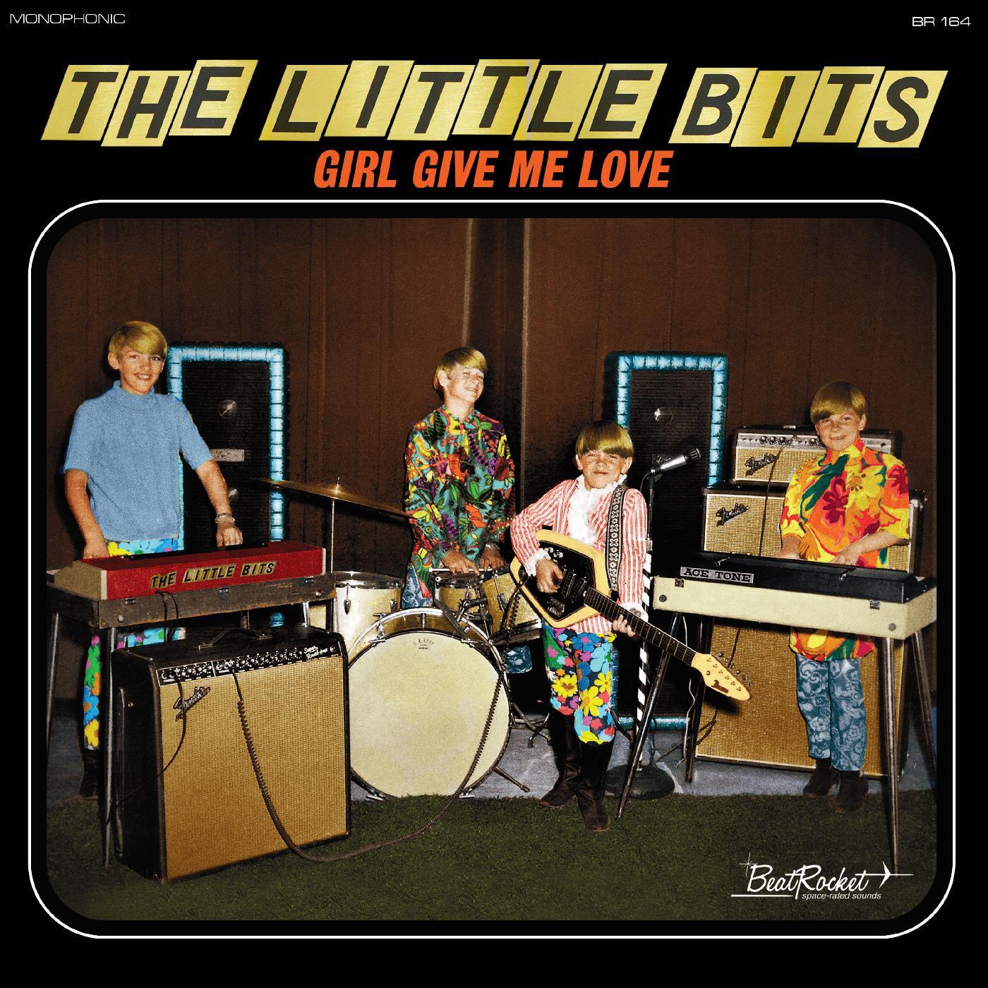 The Little Bits - Girl Give Me Love (Orange Vinyl) (LP) - Joco Records