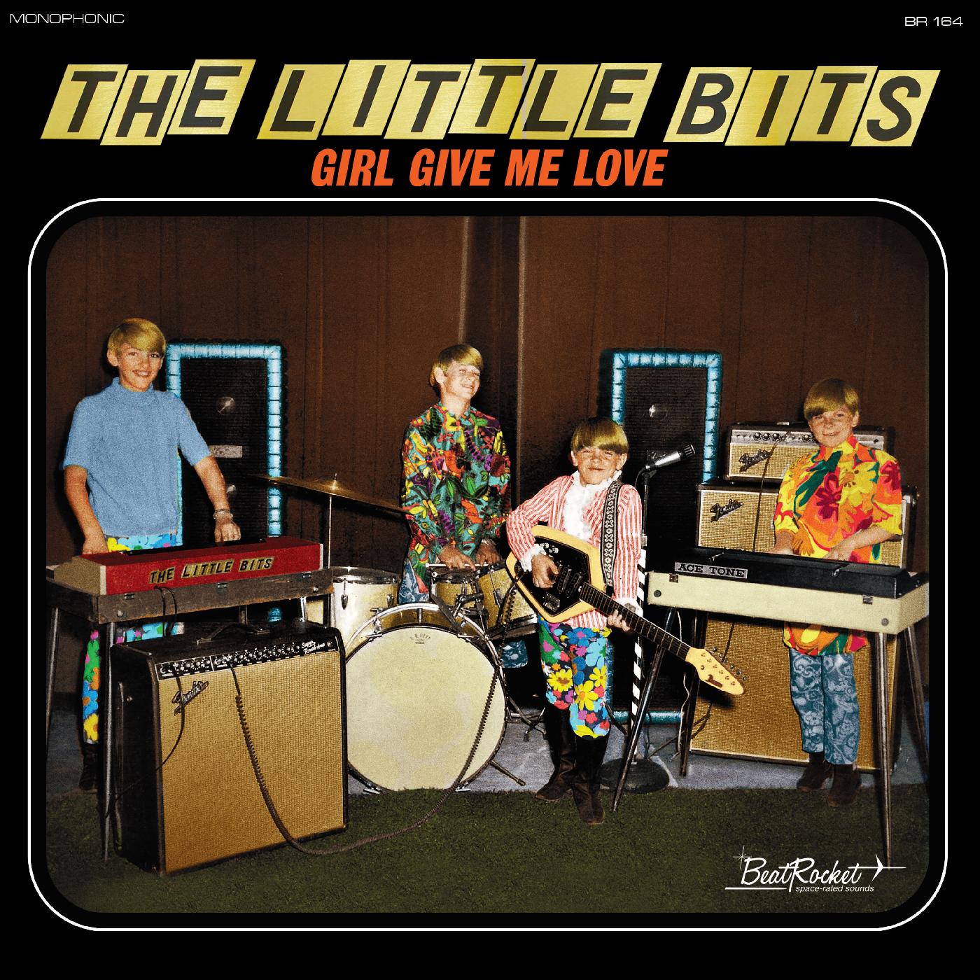 The Little Bits - Girl Give Me Love (Orange Vinyl) - Joco Records