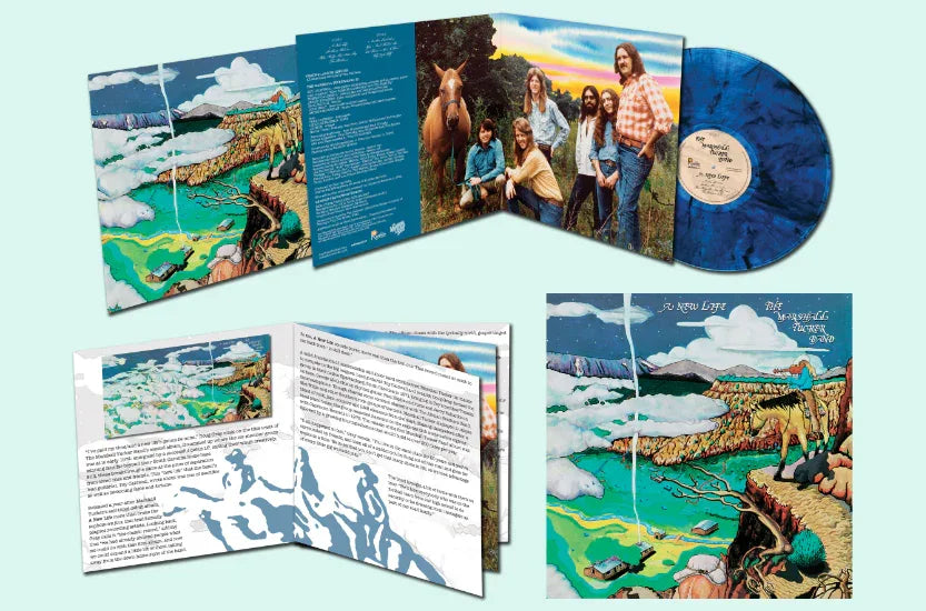 The Marshall Tucker Band - A New Life: 50th Anniversary Edition (Blue Smoke Vinyl, Anniversary Edition) (LP) - Joco Records