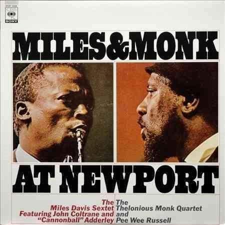 The Miles Davis Sextet & The Thelonious Monk Quartet - Miles & Monk At Newport (Mono LP) - Joco Records