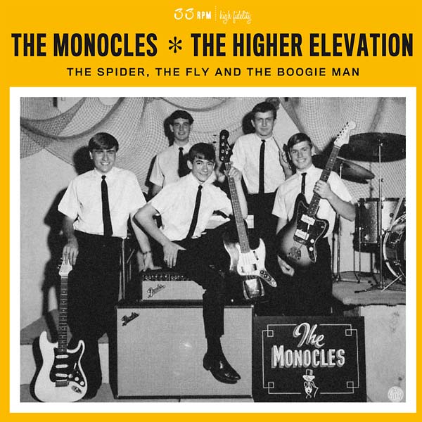 The Monocles/The Higher Elevation - The Spider, The Fly And The Boogie Man (Vinyl)
