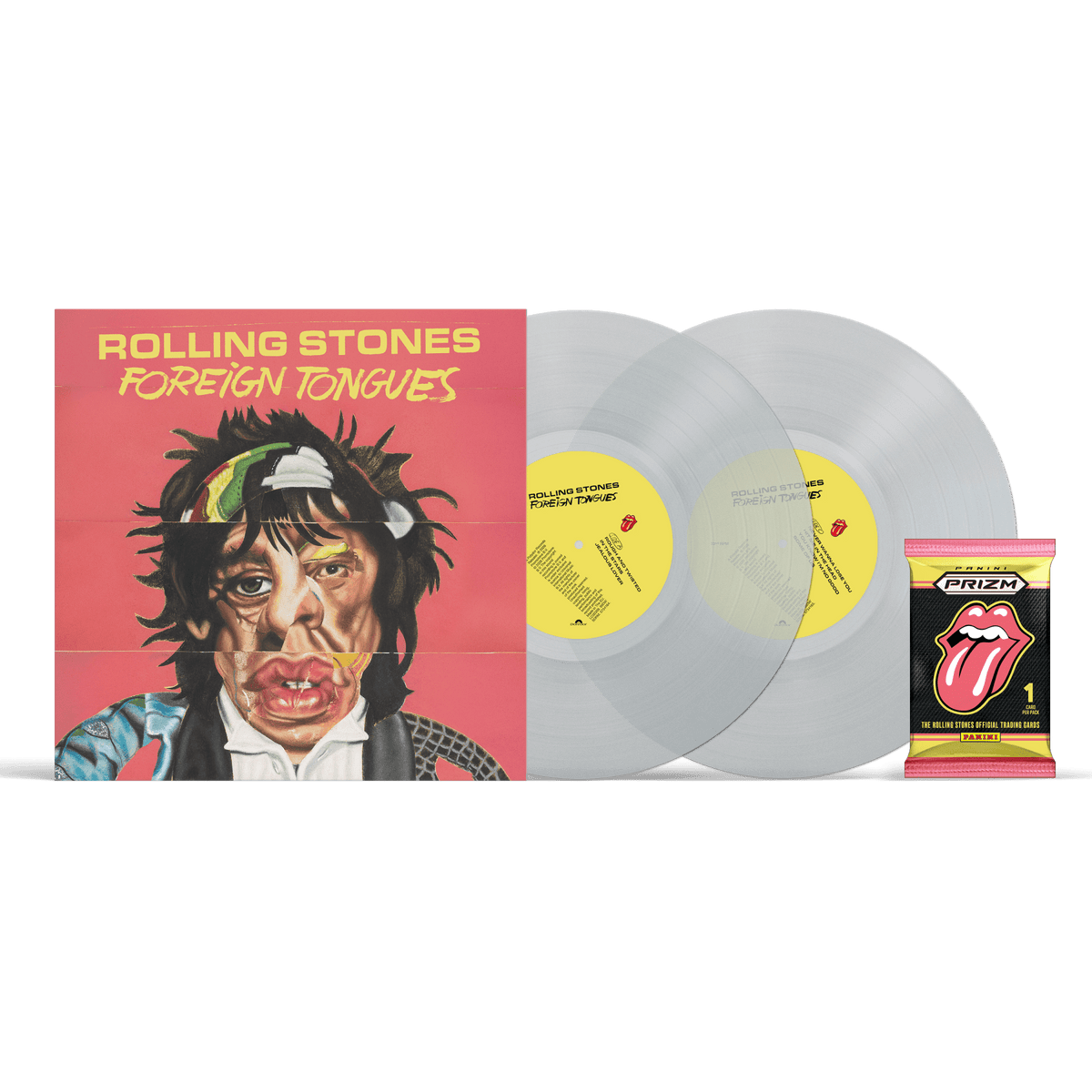 The Rolling Stones - Foreign Tongues (Indie Exclusive, 180 Gram) (Ultra Clear) (2 LP) - Joco Records