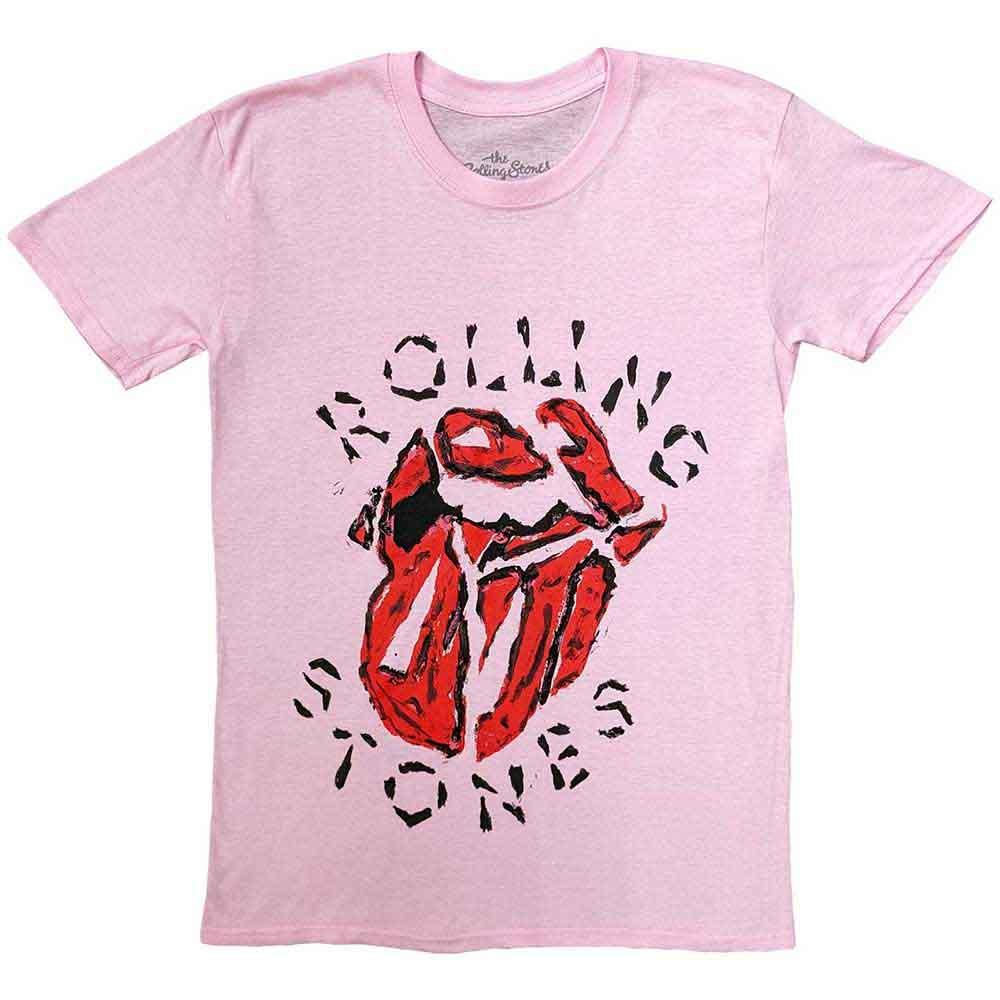 The Rolling Stones - Hackney Diamonds Painted Tongue (T-Shirt) - Joco Records