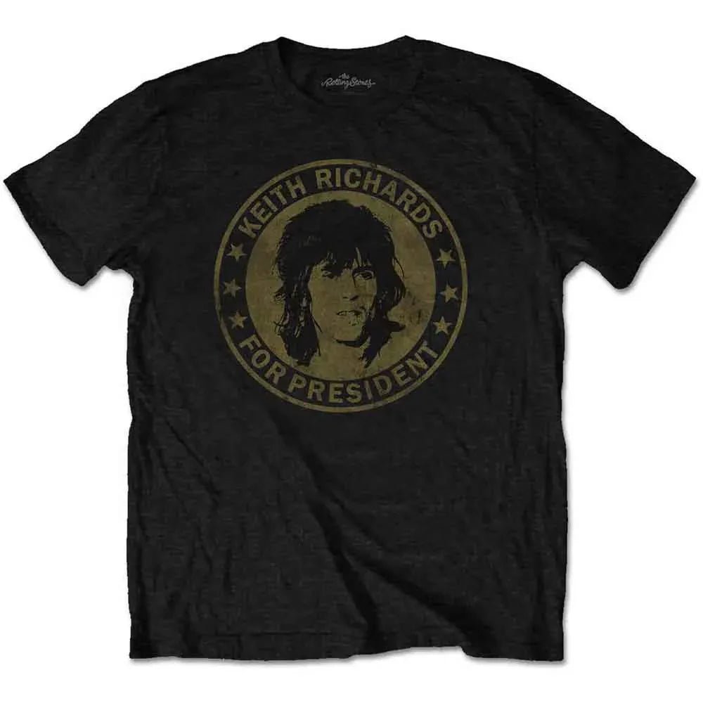 The Rolling Stones - Keith for President (T-Shirt) - Joco Records