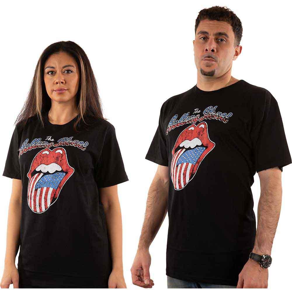The Rolling Stones - USA Tongue (T-Shirt) - Joco Records