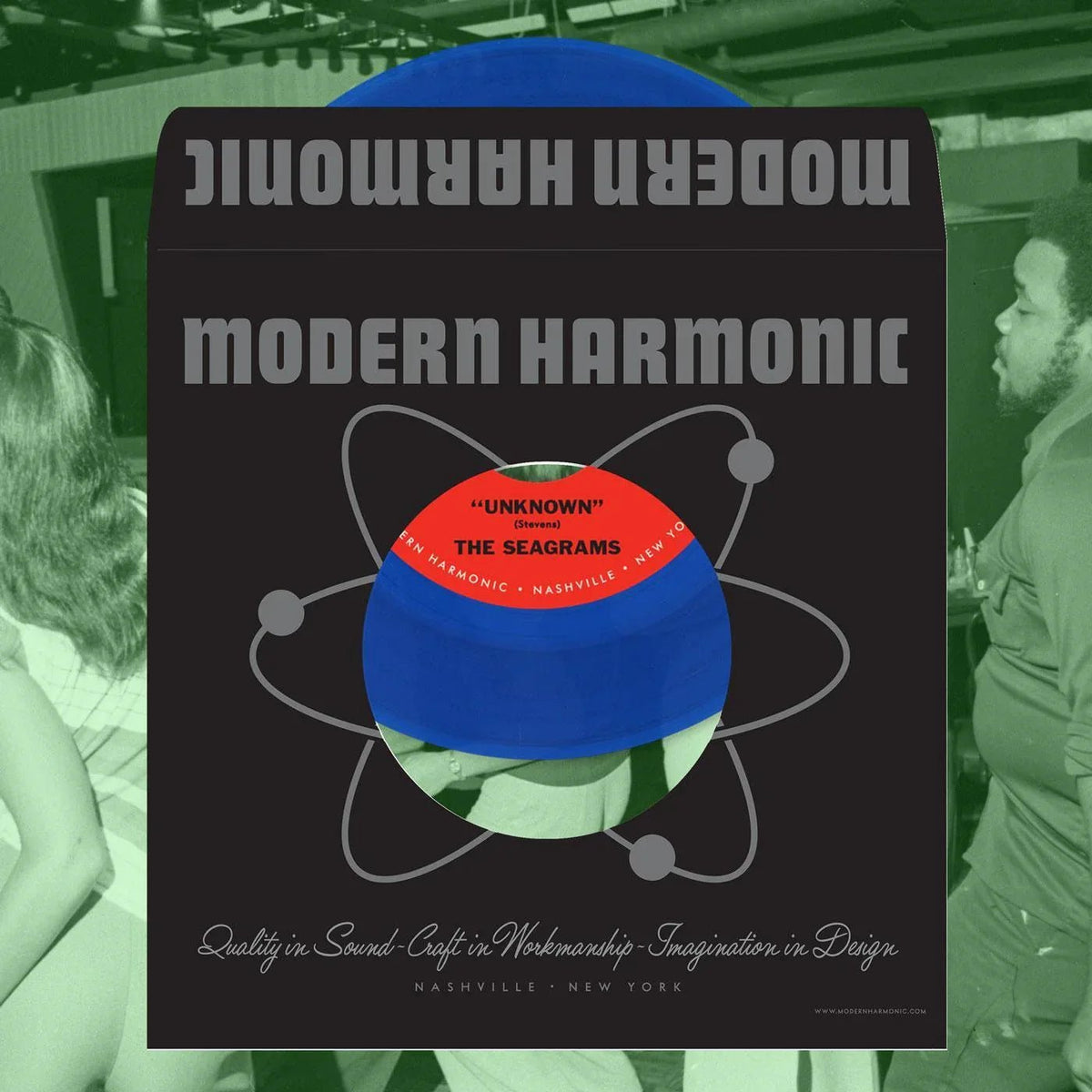The Seagrams - Unknown / Off Beat (Limited Edition, Blue Vinyl) (7 Inch) (7-Inch Single) - Joco Records