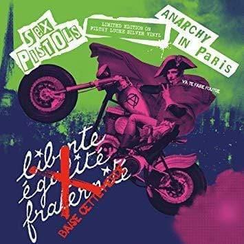 The Sex Pistols - Anarchy In Paris (Silver Vinyl) (LP) - Joco Records
