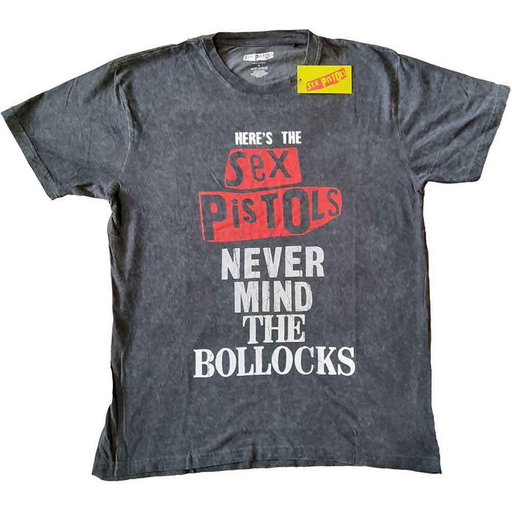 The Sex Pistols - NMTB Distressed - Wash Collection - Unisex Tee (T-Shirt) - Joco Records