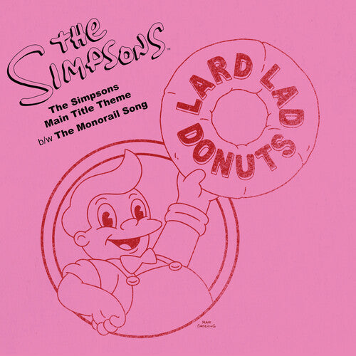 The Simpsons - Main Title Theme / The Monorail Song (Die-Cut 10" Single)