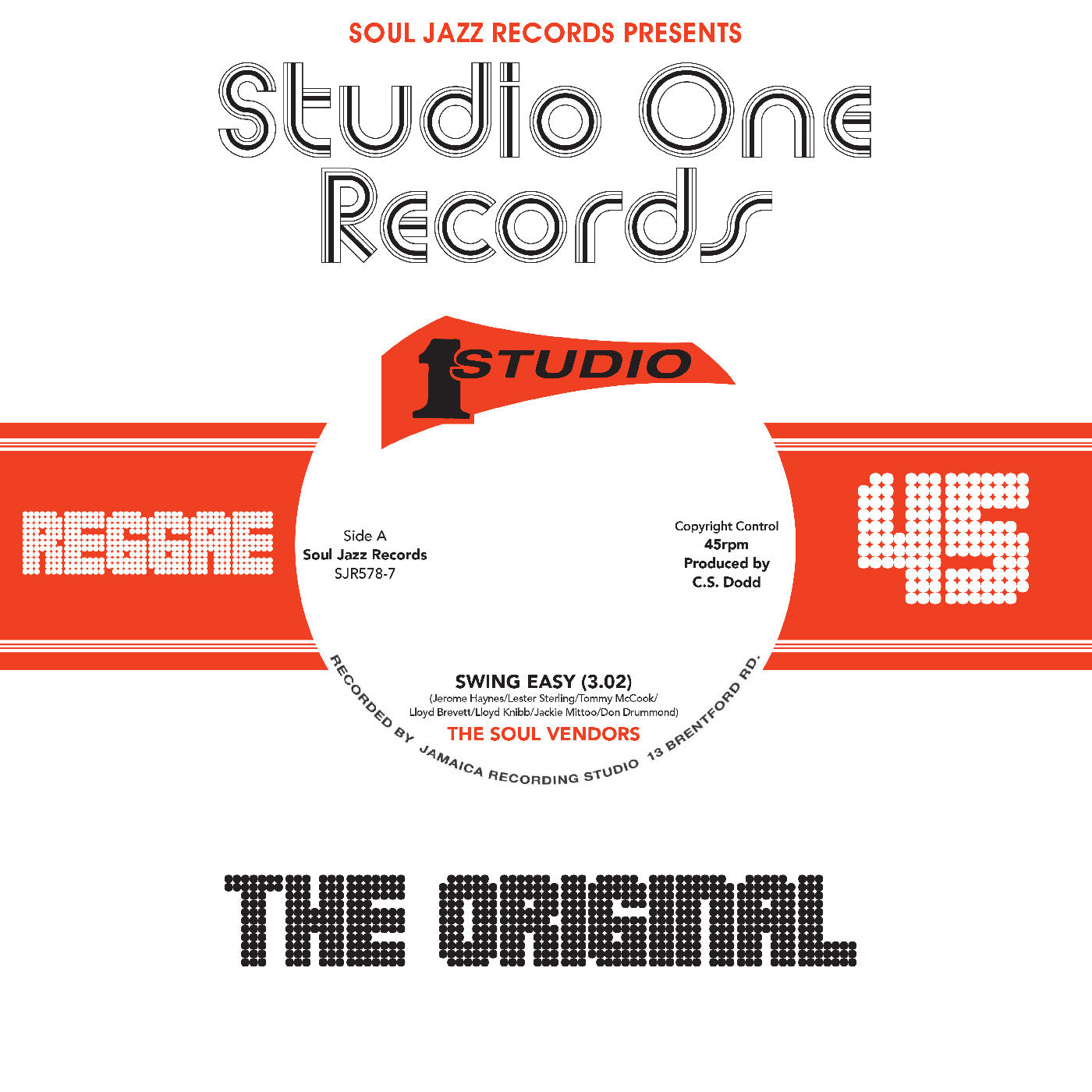 The Soul Vendors - Swing Easy / Ringo Rock