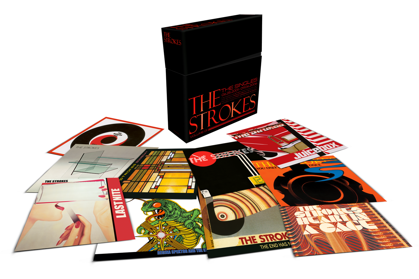 The Strokes - The Singles - Volume 01 (7 Inch Box Set) (Vinyl)