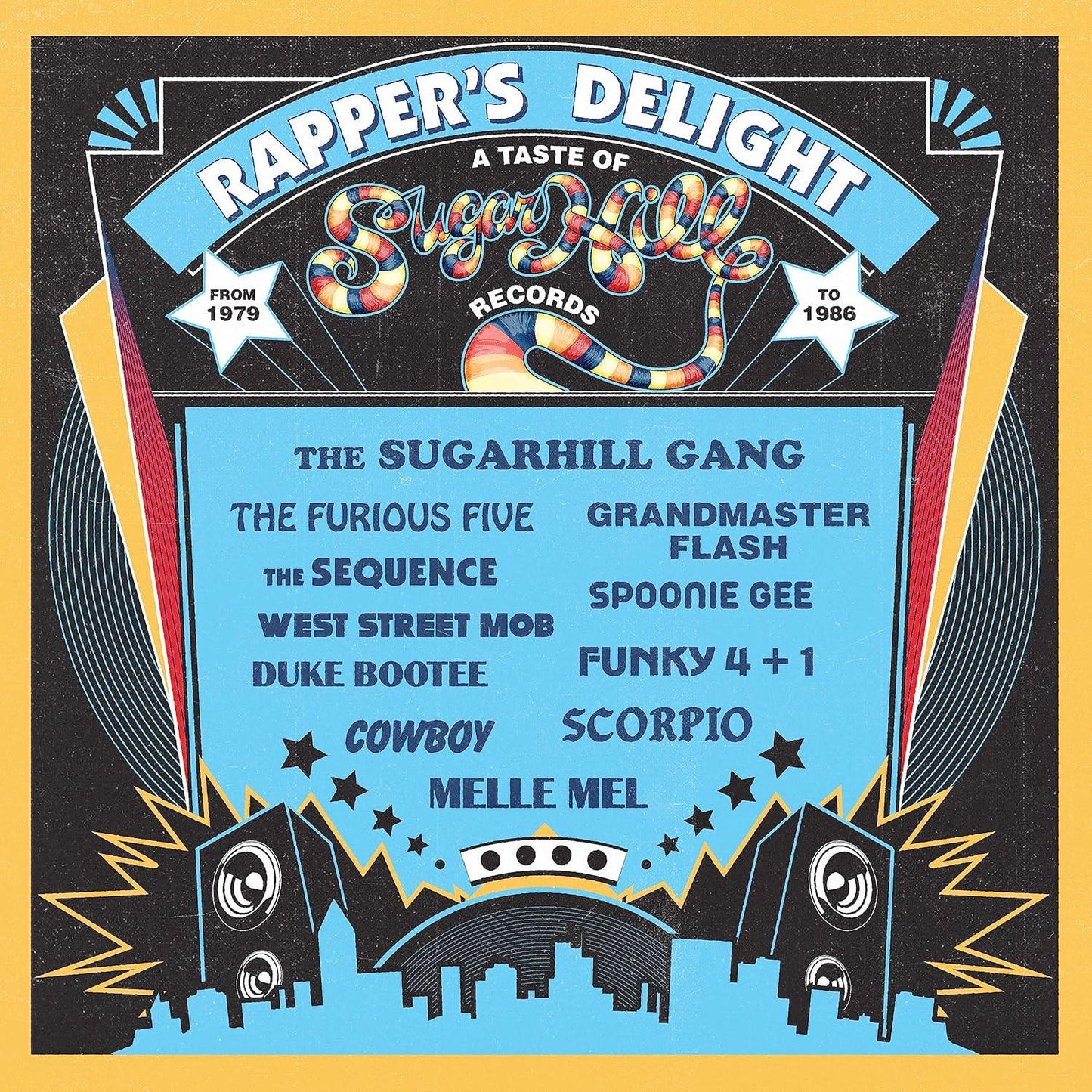 The Sugar Hill Records Story - Rapper’s Delight: A Taste Of Sugar Hill Records (1979-1986) (2 LP) - Joco Records