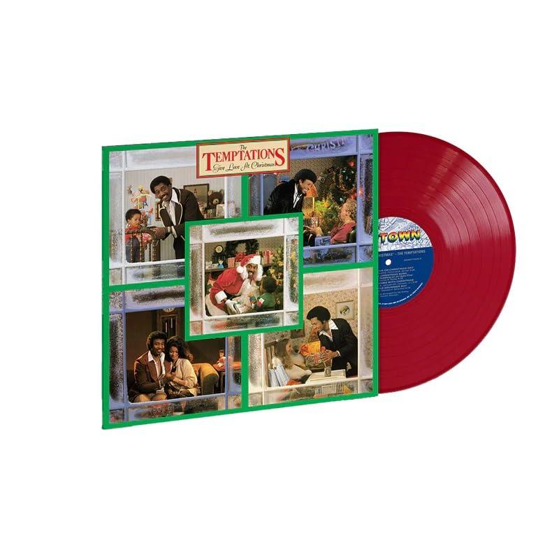 The Temptations - Give Love At Christmas (Apple Red) (LP) - Joco Records