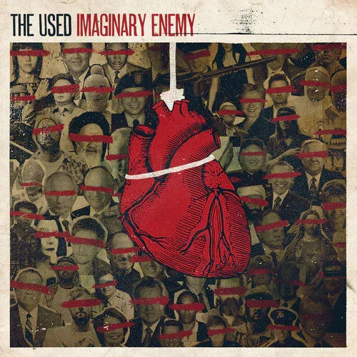 The Used - Imaginary Enemy (Orange Black & White Swirl Vinyl) (LP)