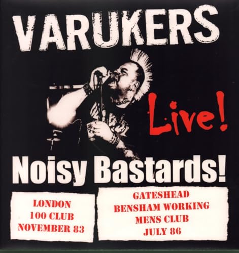 The Varukers - Noisy Bastards (Red Vinyl)