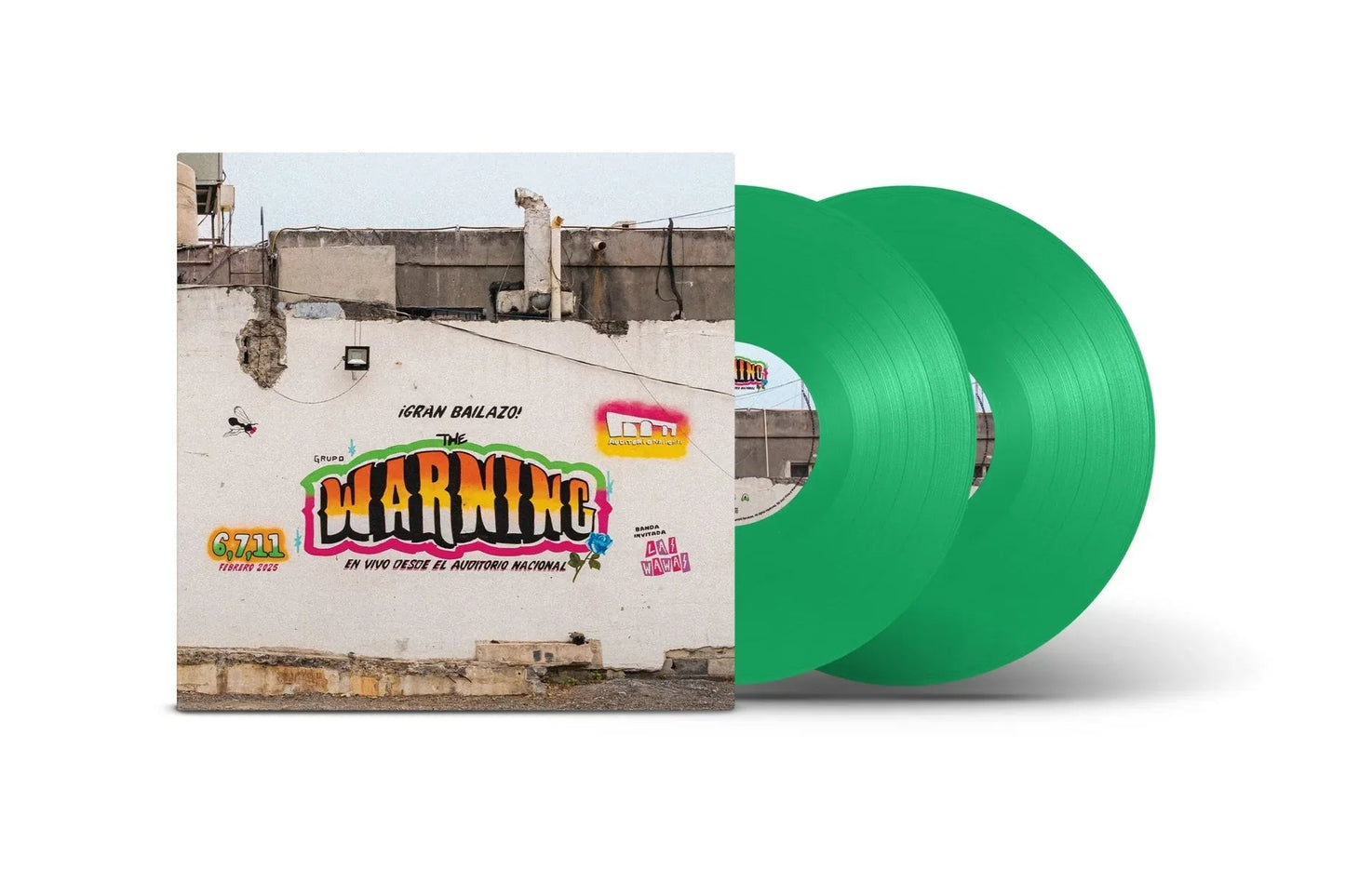 The Warning - Live From Auditorio Nacional, CDMX (Spring Green Vinyl, 2 LP) - Joco Records