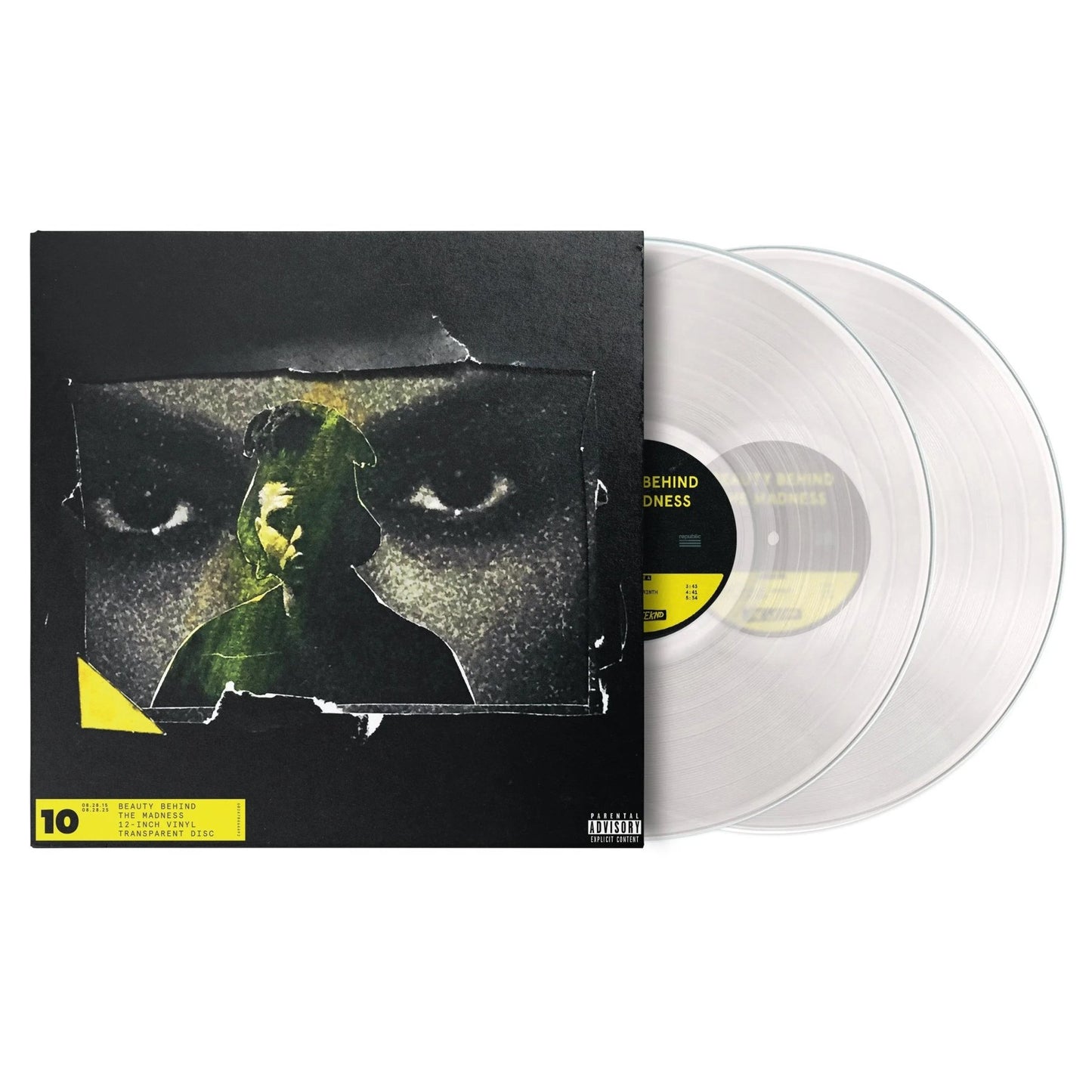 The Weeknd - Beauty Behind The Madness (10th Anniversary Edition, Transparent Vinyl) (2 LP) - Joco Records