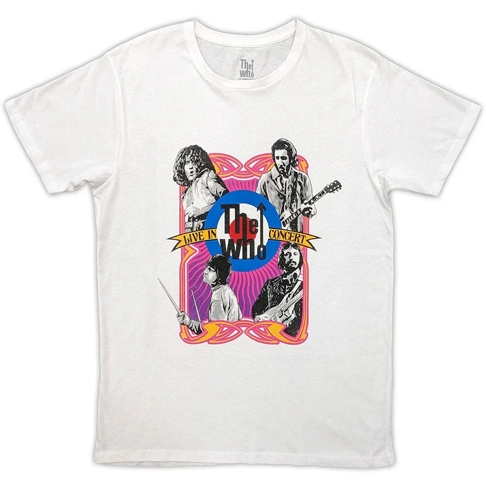 The Who - In Concert Target Logo White
