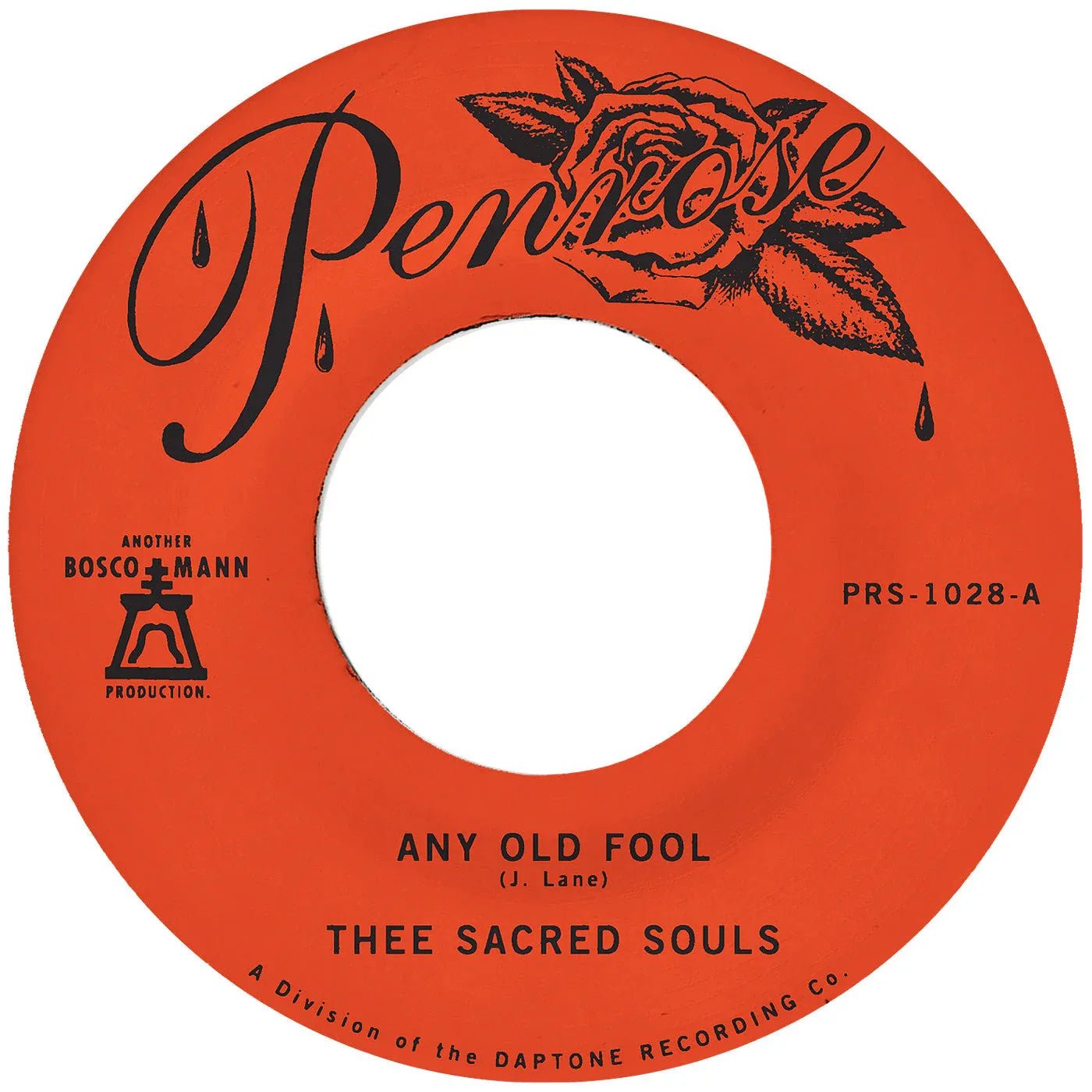 Thee Sacred Souls - Any Old Fool B/W Price I'Ll Pay (Vinyl) - Joco Records