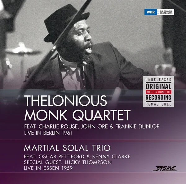 Thelonious Monk Quartet/Martial Solal Trio - Live In Berlin 1961/Live In Essen 1959 (LP)