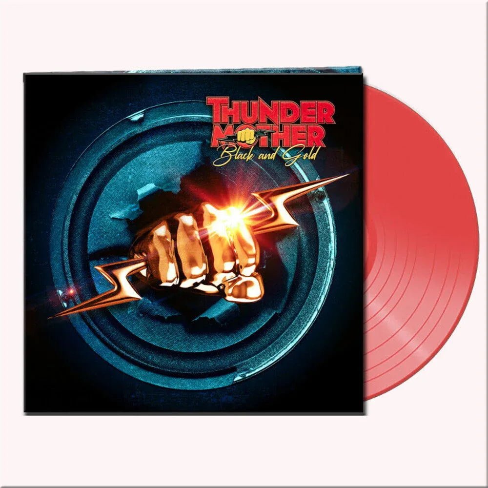 Thundermother - Black & Gold (Indie Exclusive) (Clear Vinyl, Red Vinyl, Limited Edition) (LP) - Joco Records