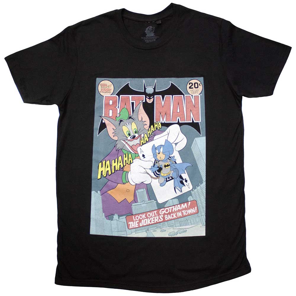 Tom & Jerry - Batman Comic (T-Shirt) - Joco Records
