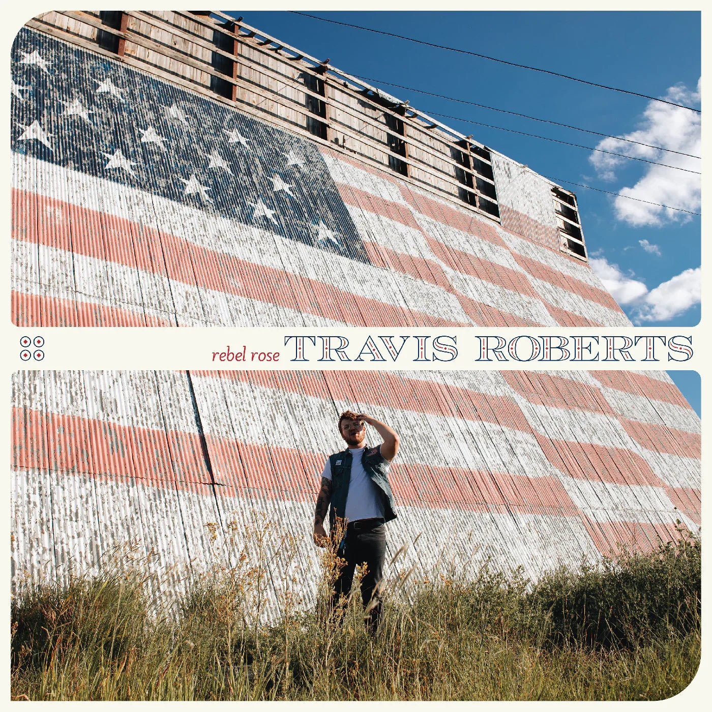 Travis Roberts - Rebel Rose (Red Vinyl) (LP) - Joco Records