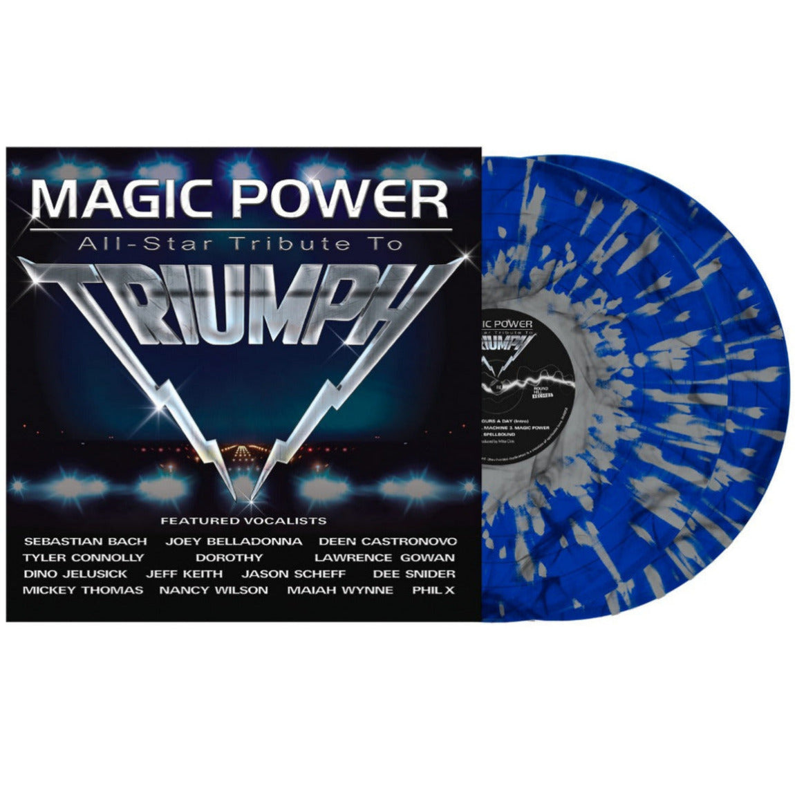 Triumph - Magic Power: All Star Tribute To Triumph (Indie Exclusive) (Blue/White Splatter Vinyl) (2 LP)