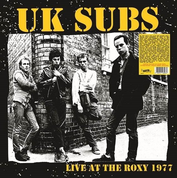 U.K. Subs - Live At The Roxy (LP) - Joco Records