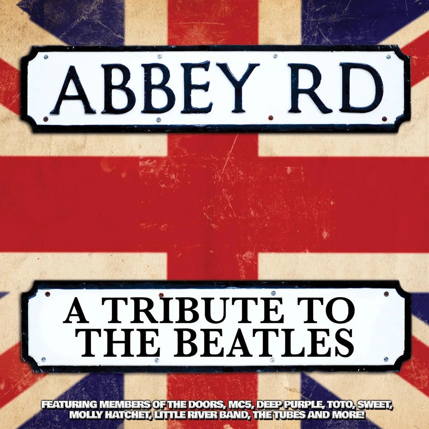Various Artists - Abbey Road: A Tribute to the Beatles (Limited Edition, Red Marble Vinyl) (LP) - Joco Records