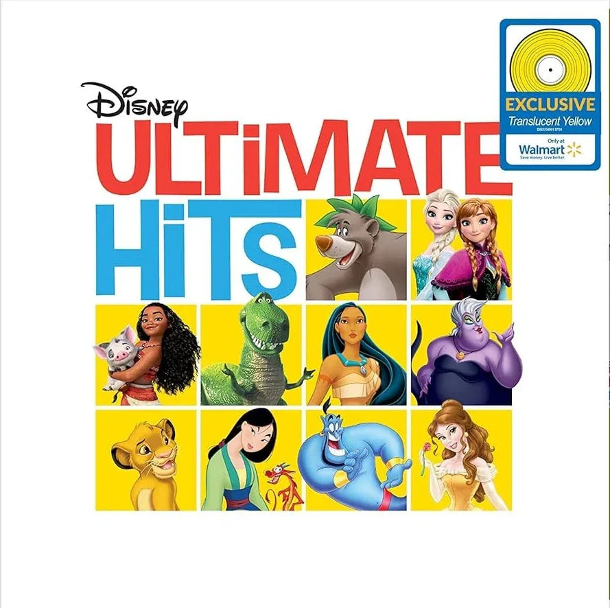 Various Artists - Disney Ultimate Hits (Limited Edition, Translucent Yellow Vinyl) - Joco Records