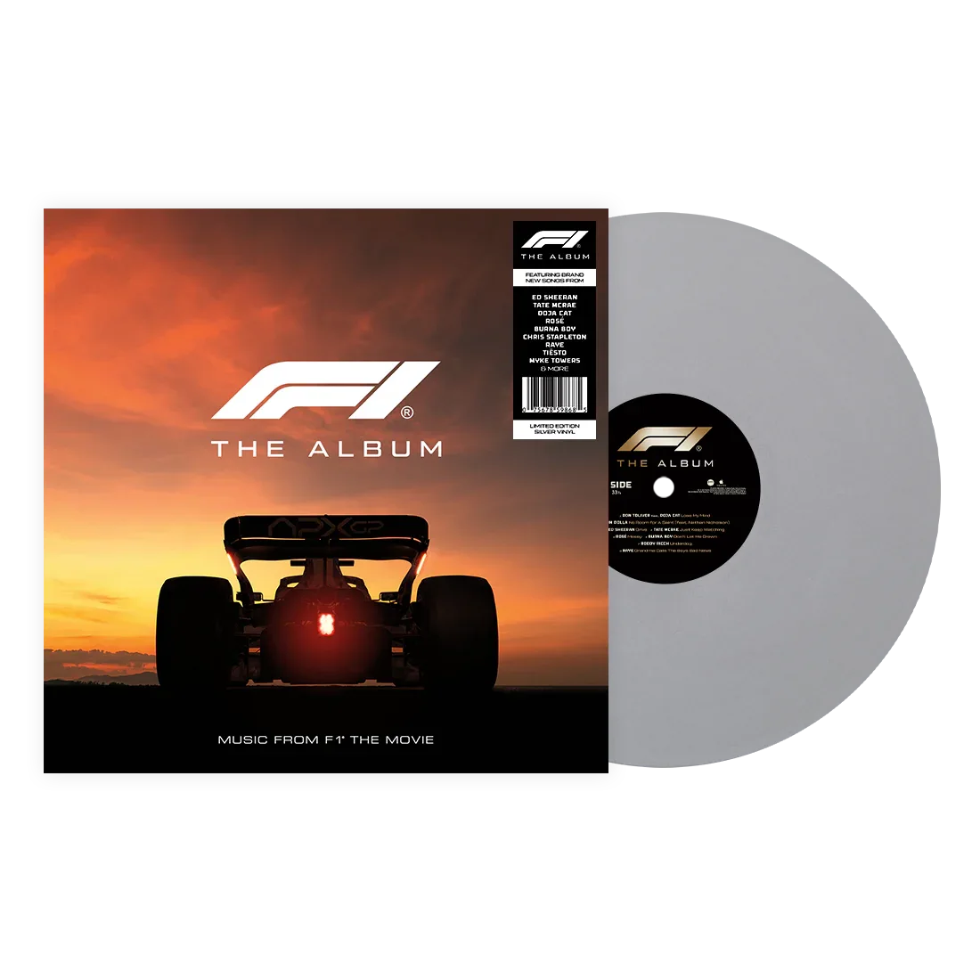 Various Artists - F1 The Album (Limited Edition Silver Vinyl)