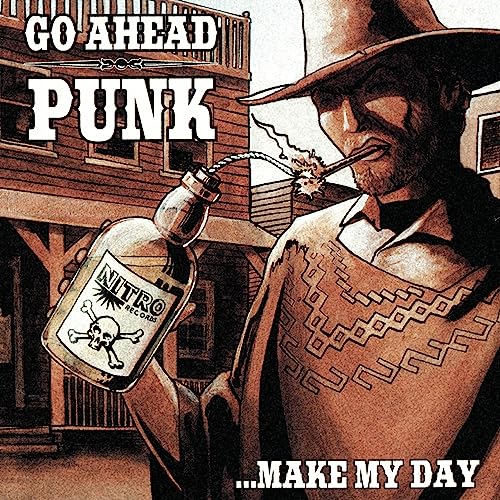 Various Artists - Go Ahead Punk...Make My Day (Orange Splatter LP)