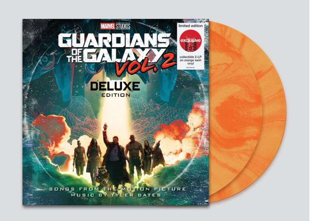 Various Artists - Guardians of the Galaxy Vol. 2: Deluxe (Limited Edition, Exclusive Orange Swirl) (2 LP) - Joco Records