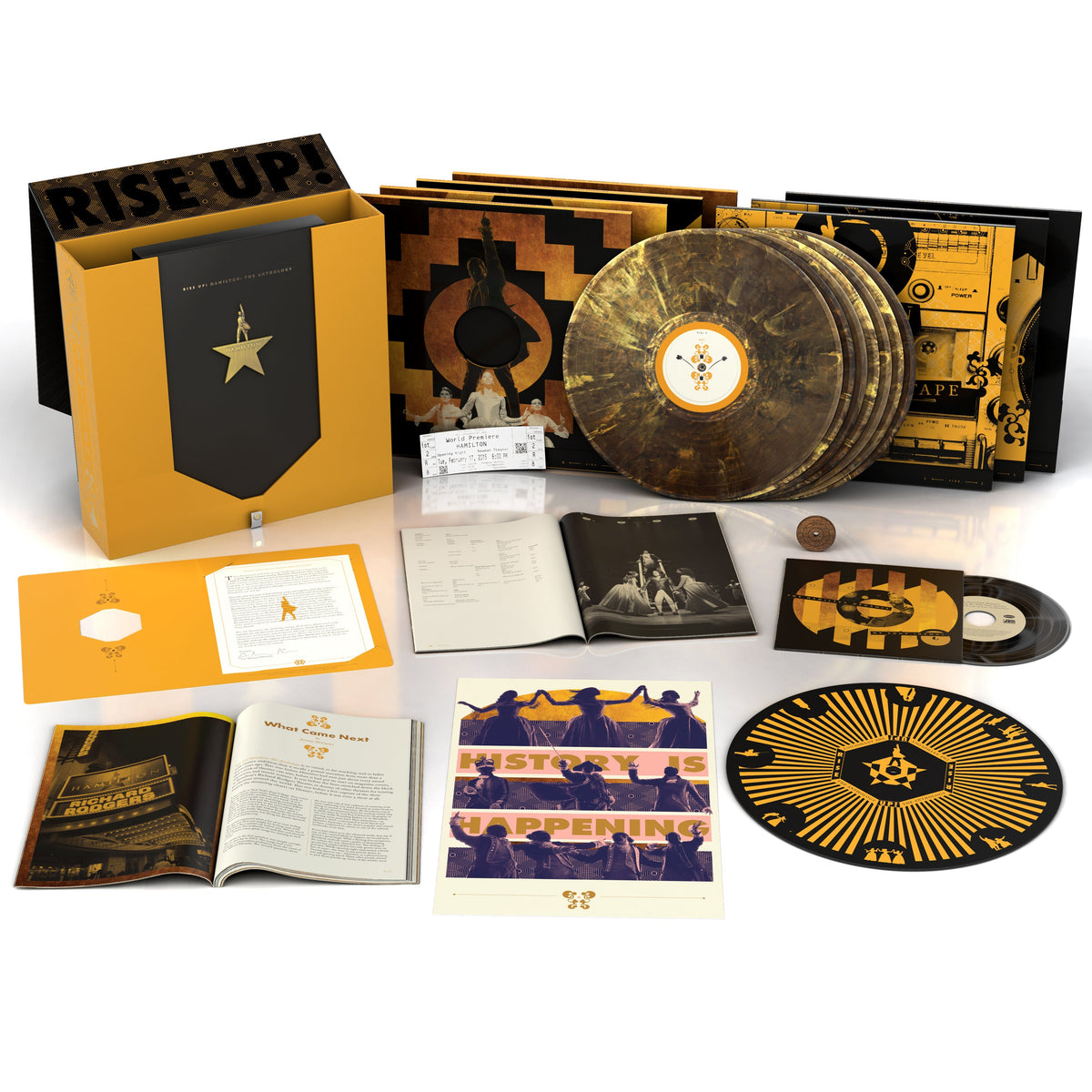 Various Artists Lin-Manuel Miranda - Rise Up! Hamilton: The Anthology (Box Set) (8 LP)