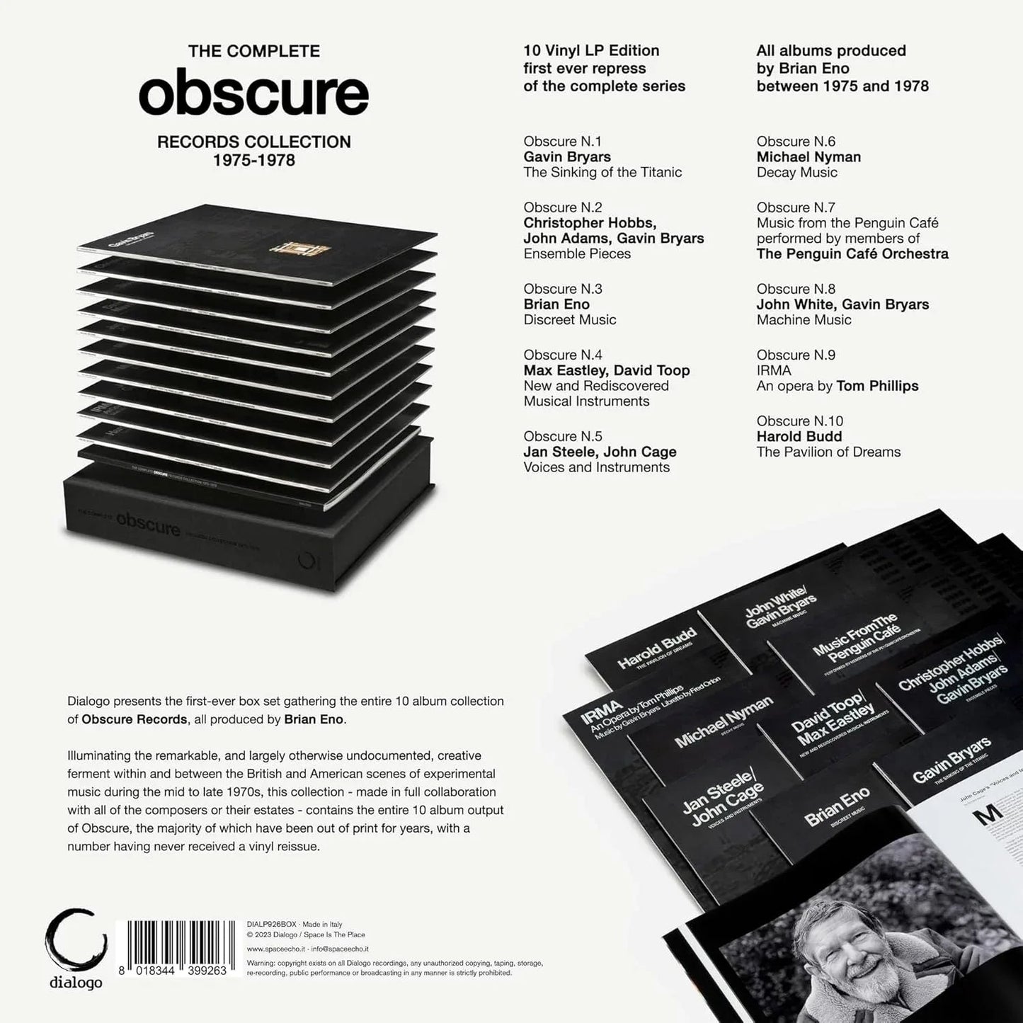 Various Artists - The Complete Obscure Records Collection 1975-1978 (Limited Box Set) (10 LP) - Joco Records