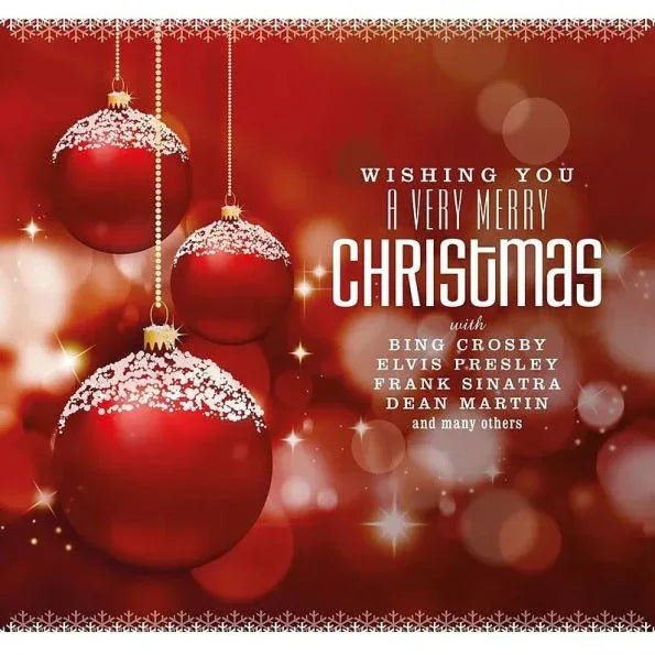 Various Artists - Wishing You A Very Merry Christmas (Limited Edition, 180 Gram, Red Vinyl) (LP) - Joco Records