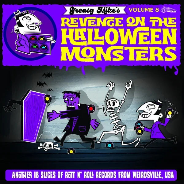 Various Atrists - Greasy Mike Volume 8: Revenge On The Halloween Monsters