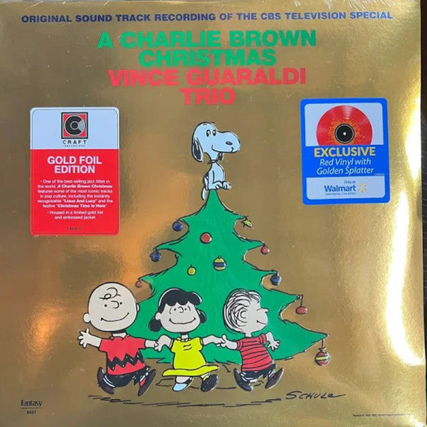 Vince Guaraldi - A Charlie Brown Christmas (Limited Edition, Red & Golden Splatter Vinyl) (LP)